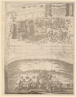 Merian, Matthäus, der Ältere - Die Schlacht bei Rheinfelden im Februar 1638
