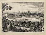 Merian, Matthäus, der Ältere - Schlüsselübergabe durch den Münchner Bürgermeister an den König Gustav II. Adolf von Schweden 1632
