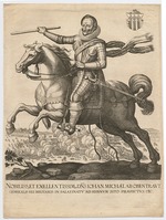 Weiss, Robert, (Verleger) - Porträt von General Hans Michael von Obentraut (1574-1625) 