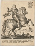 Weiss, Robert, (Verleger) - Porträt von Erzherzog Leopold V. von Österreich-Tirol (1586-1632) 