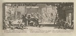 Callot, Jacques - Elend und Schrecken des Krieges, Blatt 5: Die Plünderung eines Bauernhofs