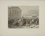 Adam, Jean-Victor Vincent - Die französische Armee flüchtet aus Wilna