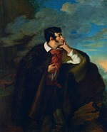 Wankowicz, Walenty - Porträt des Dichters Adam Mickiewicz (1798-1855) auf dem Berg Aju-Dag