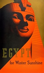 Unbekannter Künstler - Ägypten für Sonnenschein im Winter