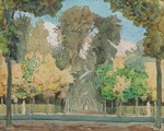 Somow, Konstantin Andrejewitsch - Herbst im Park von Versailles
