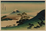 Hokusai, Katsushika - Der Inume-Pass in der Provinz Kai (aus der Bildserie 36 Ansichten des Berges Fuji)