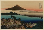 Hokusai, Katsushika - Morgendämmerung bei Isawa in der Provinz Kai (aus der Bildserie 36 Ansichten des Berges Fuji)