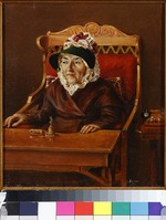 Wassiljewski, Alexander Alexejewitsch - Porträt von Jekaterina Alexandrowna Archarowa, geb. Rimskaja-Korsakowa (1755-1836)