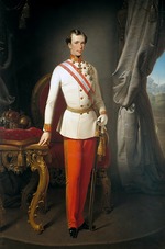 Hayez, Francesco - Porträt von Kaiser Franz Joseph I. von Österreich