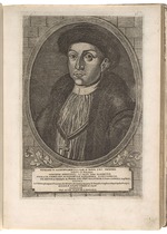 Lejbowicz, Hirsz - Nikolaus III. Radziwill (1492-1530), Erzbischof von Samogitien. Aus: Icones Familiae Ducalis Radivilianae 