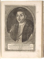 Lejbowicz, Hirsz - Adalbert (Wojciech) Radziwill (um 1476-1519). Aus: Icones Familiae Ducalis Radivilianae 