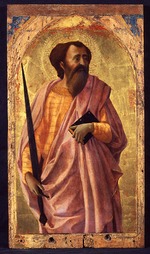 Masaccio - Heiliger Paulus. Polyptychon für Santa Maria del Carmine in Pisa 