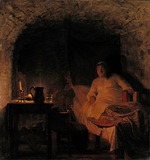 Zahrtmann, Kristian - Leonora Christina im Gefängnis