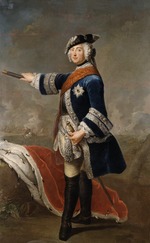 Pesne, Antoine - Porträt von Friedrich II., König von Preussen (1712-1786)