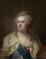 Lampi, Johann-Baptist von, der Ältere - Porträt der Kaiserin Katharina II. (1729-1796)