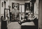 Unbekannter Fotograf - Kliment Redko in seinem Pariser Atelier