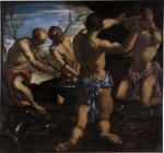 Tintoretto, Jacopo - Die Schmiede des Vulcanus