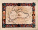 Agnese, Battista - Karte des Schwarzen Meeres einschließlich eines Teils des heutigen Rumäniens, Bulgariens, Türkei, Ukraine und Russlands