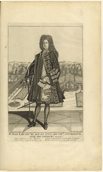 Unbekannter Künstler - Porträt von John Law (1671-1729)