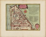 Blaeu, Joan - Plan des Moskauer Kremls des 16. Jahrhunderts (Castellum Urbis Moskvae)