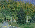 Gogh, Vincent, van - Weg im Park von Arles