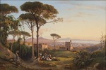 Gigante, Giacinto - Ansicht von Neapel von La Conocchia aus