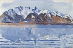 Hodler, Ferdinand - Thunersee mit Stockhornkette