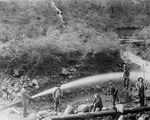 Unbekannter Fotograf - La Grange Mine Crew, Kalifornien