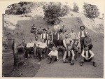 Unbekannter Fotograf - La Grange Mine Crew, Kalifornien