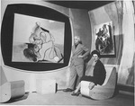 Unbekannter Fotograf - Peggy Guggenheim und Max Ernst in der Galerie Art of This Century, New York