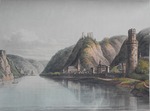 Schütz, Christian Georg, der Jüngere - Ansicht von Oberwesel. Aus: A Picturesque Tour along the Rhine from Mentz to Cologne