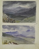 Brüllow (Briullow), Karl Pawlowitsch - Weg von Sinano nach dem Sturm