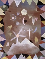 Klee, Paul - Über Bergeshöhe