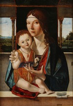 Antonello da Messina - Madonna mit dem Kind