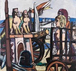 Beckmann, Max - Der Abtransport der Sphinxe