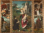 Bermejo, Bartolomé - Triptychon der Madonna von Monserrat  
