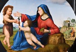 Bugiardini, Giuliano - Madonna und Kind mit dem Johannesknaben 