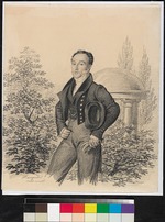 Hampeln, Carl, von - Porträt von Nikolai Alexandrowitsch Kokoschkin (1792-1873)