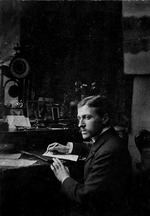 Unbekannter Fotograf - Porträt von Hugo von Hofmannsthal (1874-1929)