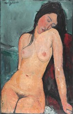 Modigliani, Amedeo - Weiblicher Akt