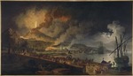 Volaire, Pierre Jacques - Der Ausbruch des Vesuv von Portici aus gesehen