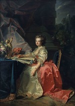 Mosnier, Jean Laurent - Porträt von Marie-Louise von Savoyen-Carignan (1749-1792), Prinzessin de Lamballe