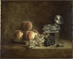 Chardin, Jean-Baptiste Siméon - Pfirsiche und Trauben