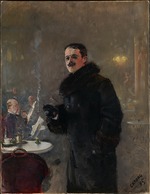 Krohg, Christian - Porträt von Gerhard Munthe (1849-1929)