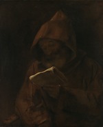 Rembrandt van Rhijn - Lesender Mönch