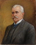Unbekannter Künstler - Porträt von Paul Sinebrychoff (1859-1917) 