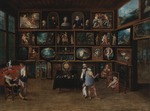 Francken, Hieronymus II. - Die Kunstliebhaber in einer Galerie