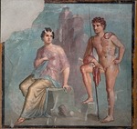 Römisch-pompejanische Wandmalerei - Io und Argus