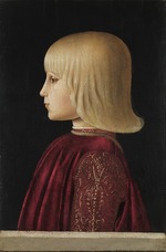 Piero della Francesca - Bildnis eines Jungen (Guidobaldo Da Montefeltro?)