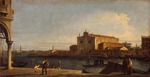 Canaletto - Blick auf San Giovanni Battista dei Battuti auf der Insel Murano